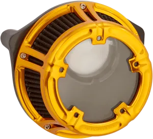Arlen Ness 18-176 Method Clear Sucker Air Cleaner Kit - Gold Anodized