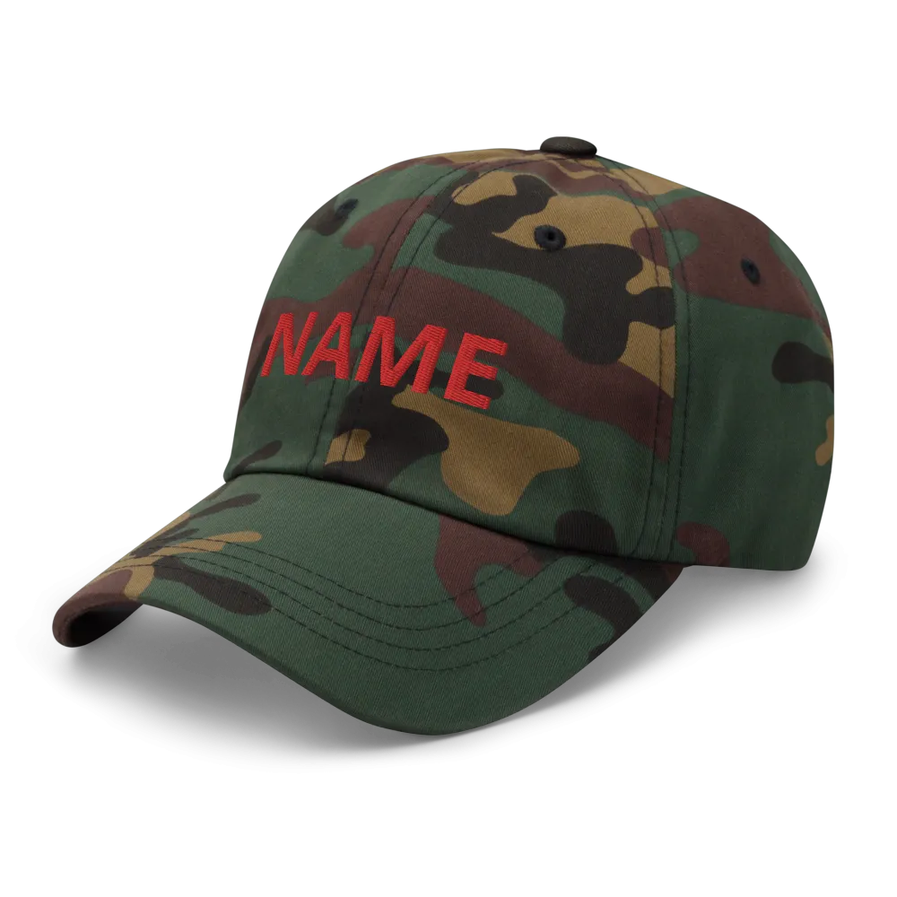Custom Name Dad Hat