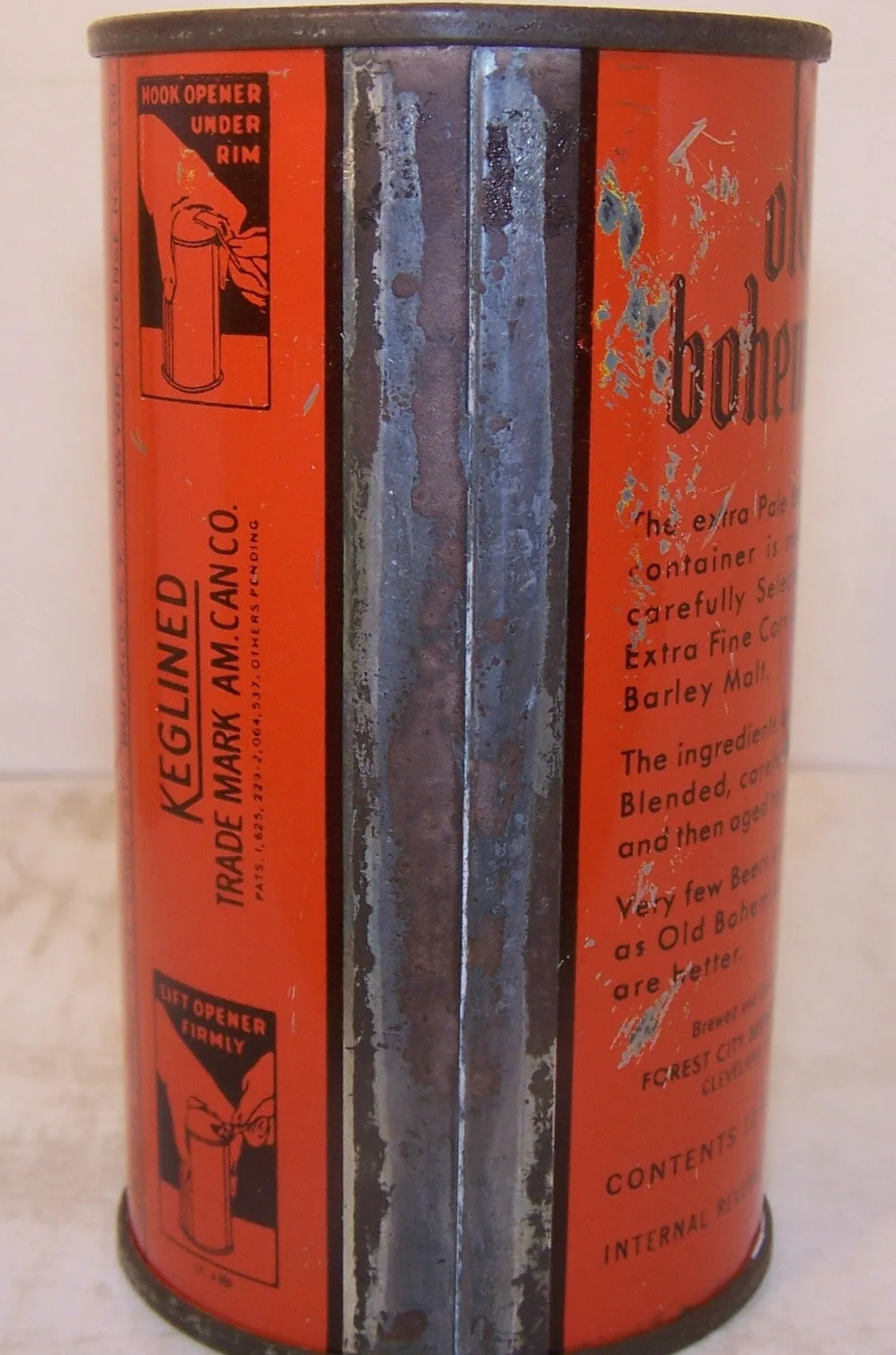 Old Bohemian Style Pilsner Beer, Lilek Page # 584, Grade 1- Sold 12/7/14