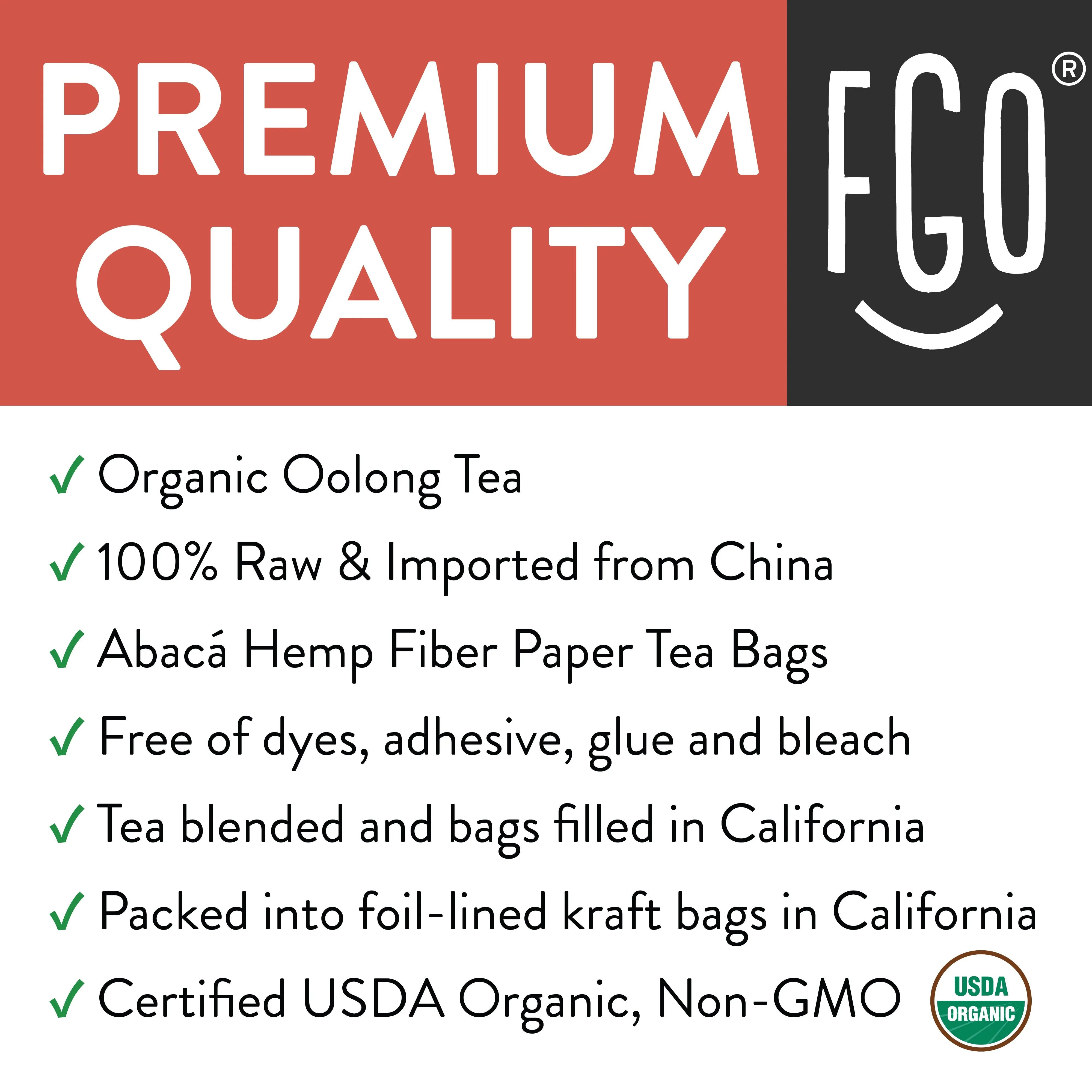 Oolong Tea Bags