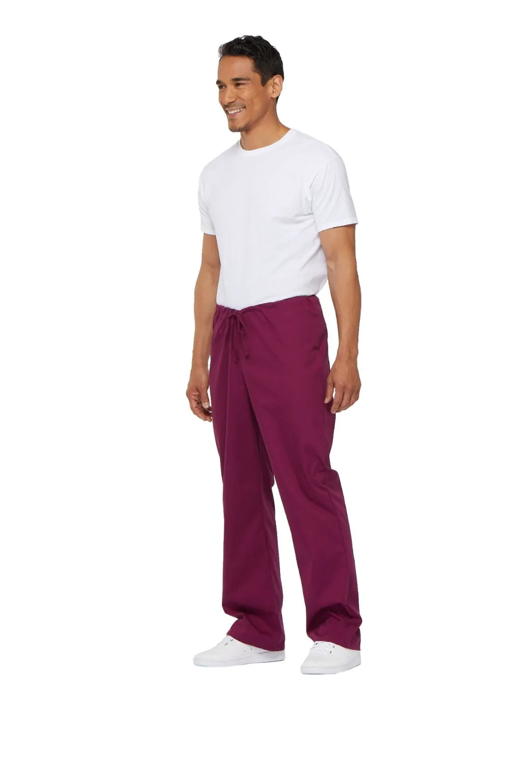 Unisex Natural Rise Drawstring Pant