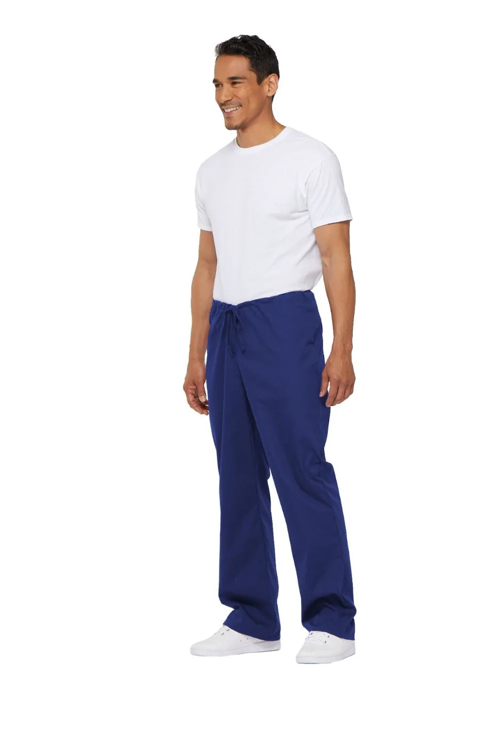Unisex Natural Rise Drawstring Pant
